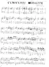 descargar la partitura para acordeón Coucou Musette (Valse) en formato PDF