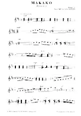 scarica la spartito per fisarmonica Makako (Bossa Nova) in formato PDF