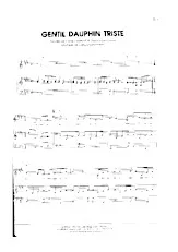 descargar la partitura para acordeón Gentil dauphin triste en formato PDF