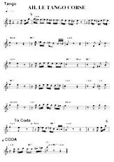 descargar la partitura para acordeón Ah le tango Corse (Relevé) en formato PDF