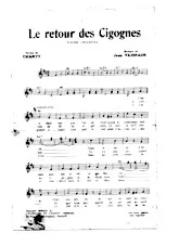 download the accordion score Le retour des cigognes (Valse Chantée) in PDF format