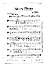 télécharger la partition d'accordéon Maître Pierre (Chant : Jacques Hélian / Yves Montand / Les Compagnons de la Chanson / Yvette Giraud / Georges Guétary) (Marche) au format PDF