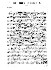 descargar la partitura para acordeón Du bon musette (Valse) en formato PDF