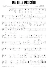 descargar la partitura para acordeón Ma belle Mexicaine (Valse Mexicaine) en formato PDF