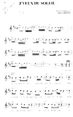 télécharger la partition d'accordéon J' veux du soleil (Chant : Au p'tit bonheur) au format PDF