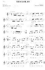 download the accordion score Les Lolas in PDF format