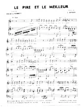 download the accordion score Le pire et le meilleur (Slow) in PDF format