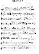 descargar la partitura para acordeón Formule 1 en formato PDF