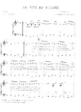 download the accordion score La fête au village in PDF format
