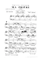 scarica la spartito per fisarmonica Ma prière (Tango) in formato PDF