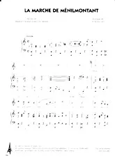 download the accordion score La marche de Ménilmontant in PDF format