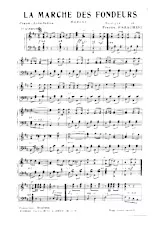 download the accordion score La marche des fondeurs in PDF format