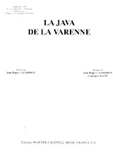 télécharger la partition d'accordéon La java de la Varenne au format PDF