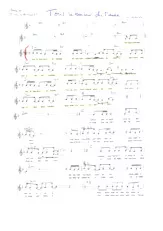 download the accordion score Tout le bonheur du monde in PDF format