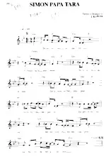 download the accordion score Simon Papa Tara in PDF format