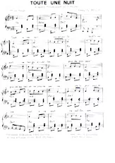 télécharger la partition d'accordéon Toute une nuit (D'après Tristesse de Chopin) (Tango) au format PDF