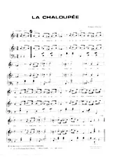 download the accordion score La chaloupée (Java) in PDF format