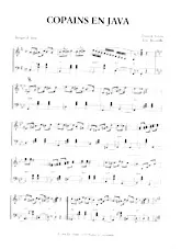 download the accordion score Copains en java in PDF format