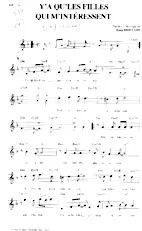 download the accordion score Y a qu' les filles qui m'intéressent in PDF format