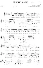 download the accordion score Sucré Salé in PDF format