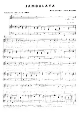 download the accordion score Jambalaya (On the bayou) in PDF format