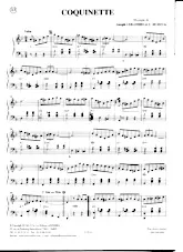 descargar la partitura para acordeón Coquinette (Valse) en formato PDF