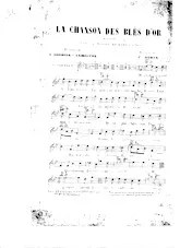 download the accordion score La chanson des blés d'or (Créée par : Marius Richard) in PDF format