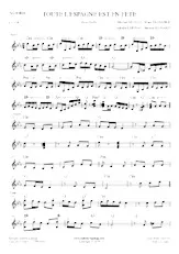 download the accordion score Toute l'Espagne en fête (Paso Doble) in PDF format