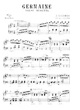 scarica la spartito per fisarmonica Germaine (Arrangement : Alfaro) (Valse Musette) in formato PDF