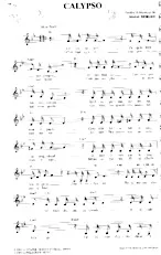 descargar la partitura para acordeón Calypso en formato PDF