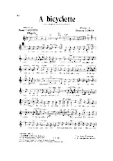 télécharger la partition d'accordéon A Bicyclette (Chant : Bourvil / Yves Montand) au format PDF