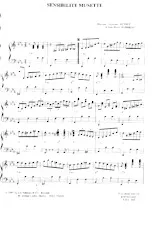 descargar la partitura para acordeón Sensibilité musette en formato PDF