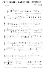 download the accordion score Les brouillards de Londres in PDF format