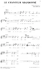 scarica la spartito per fisarmonica Le chanteur abandonné in formato PDF