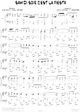 download the accordion score Sam'di soir c'est la fiesta in PDF format