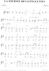 descargar la partitura para acordeón La Tournée des Guinguettes (Valse) en formato PDF
