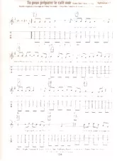 télécharger la partition d'accordéon Tu peux préparer le café noir (Every day I have to cry) au format PDF