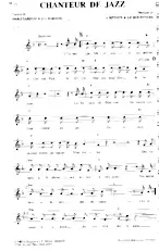 scarica la spartito per fisarmonica Chanteur de Jazz in formato PDF