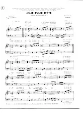 download the accordion score Jolie pluie d'été (Gotitas de cristal) in PDF format