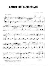 download the accordion score Entrée des gladiateurs (Marche) in PDF format