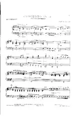télécharger la partition d'accordéon Concerto en La (2ème Mouvement) au format PDF