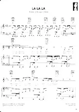 download the accordion score La la la in PDF format