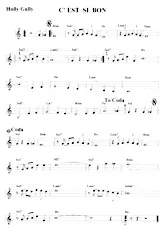 download the accordion score C'est si bon in PDF format