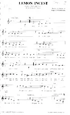 download the accordion score Lemon Incest in PDF format
