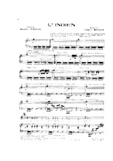 download the accordion score L'indien in PDF format