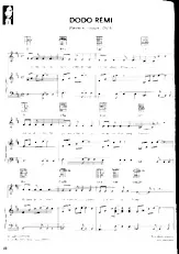 descargar la partitura para acordeón Dodo Rémi en formato PDF