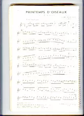 descargar la partitura para acordeón Printemps d'oiseaux (Valse Musette) en formato PDF