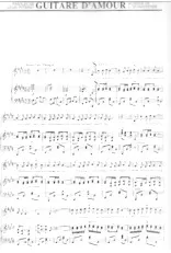 télécharger la partition d'accordéon Guitare d'amour (Chant : Tino Rossi) (Tango Chanté) au format PDF