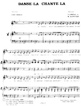 télécharger la partition d'accordéon Danse la Chante la au format PDF