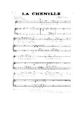 download the accordion score La chenille (Chant : La Bande à Basile) in PDF format